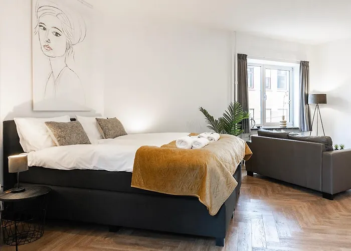 Modern Studio In Kitchen And Bathroom Apartman